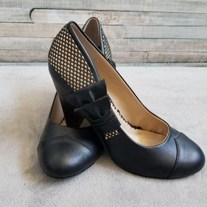 Bettie Page Black Heels